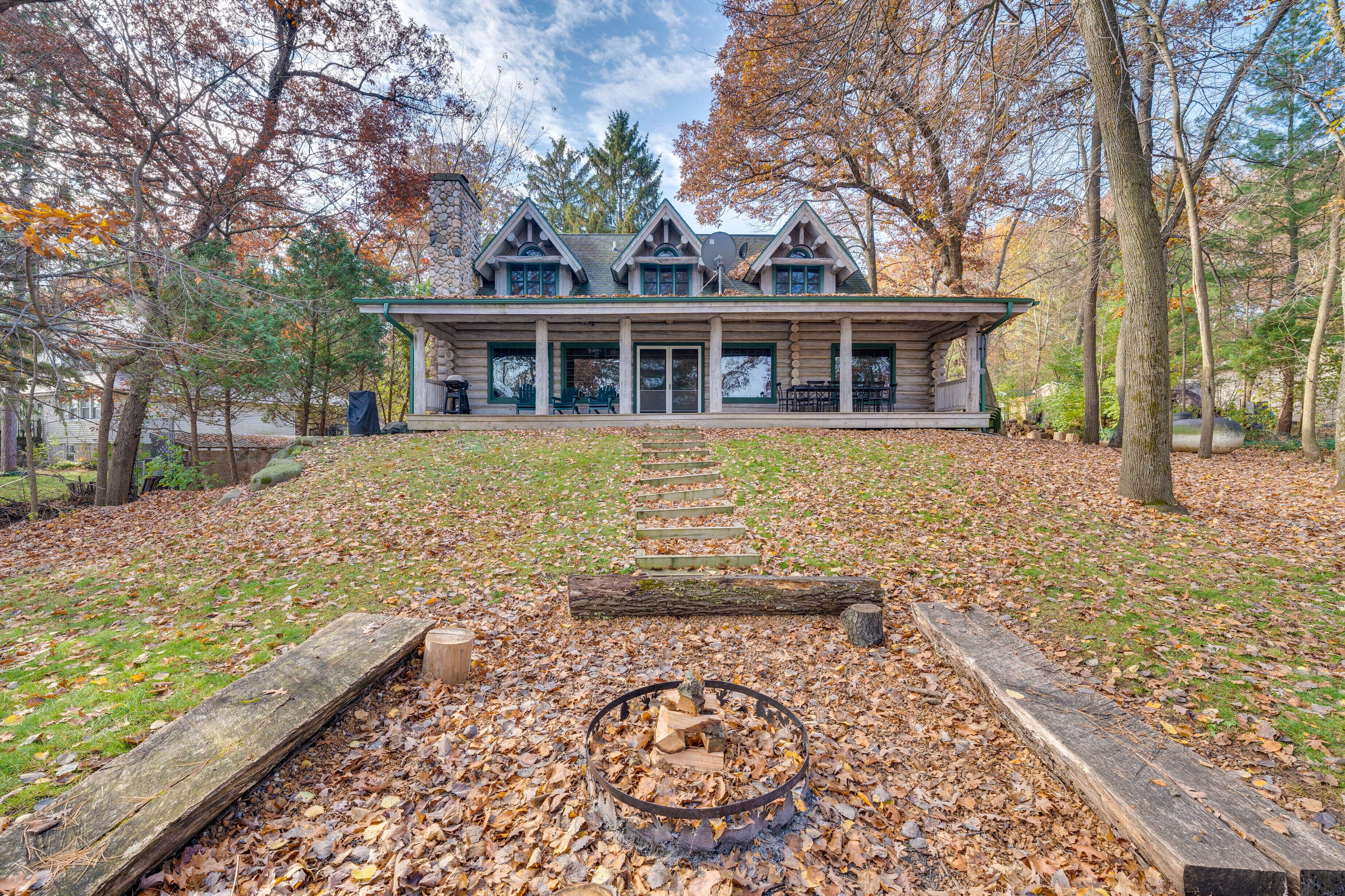 Waterfront Sugar River Cabin w/ Dock & Game Room!