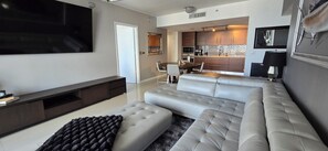 Living area - Condo in brickell business district (Miami)