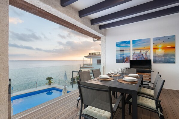 Outdoor dining - VILLA PRESIDENTE (Alcúdia)