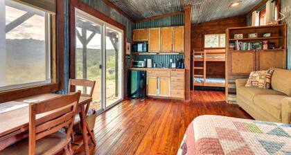 Rustic Eco-Cabin Llano River Getaway on 68 Acres!