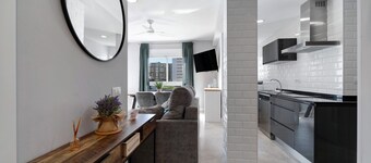 Apartment "Refugio del Mar" with Sea View, Shared Pool & Wi-Fi