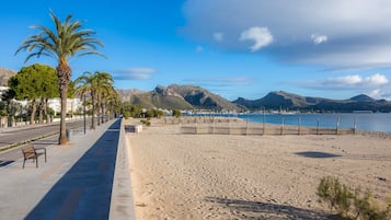 Tæt på stranden