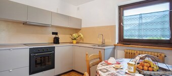 Holiday Home 'Le Cré Appartamento 2' with Mountain View, Shared Garden and Wi-Fi