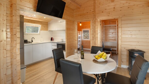 Dining - 'Cabaña Juanito Del Roque' with Sea View, Private Terrace and Wi-Fi (Valsequillo)
