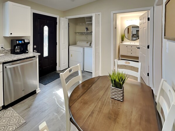 Private kitchen - Barnard Row House by Tybee Vacation Rentals (Savannah)