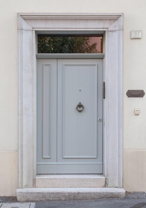 Fassade der Unterkunft