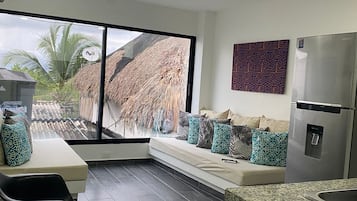 Appartement Exclusif | Coin séjour | Télévision