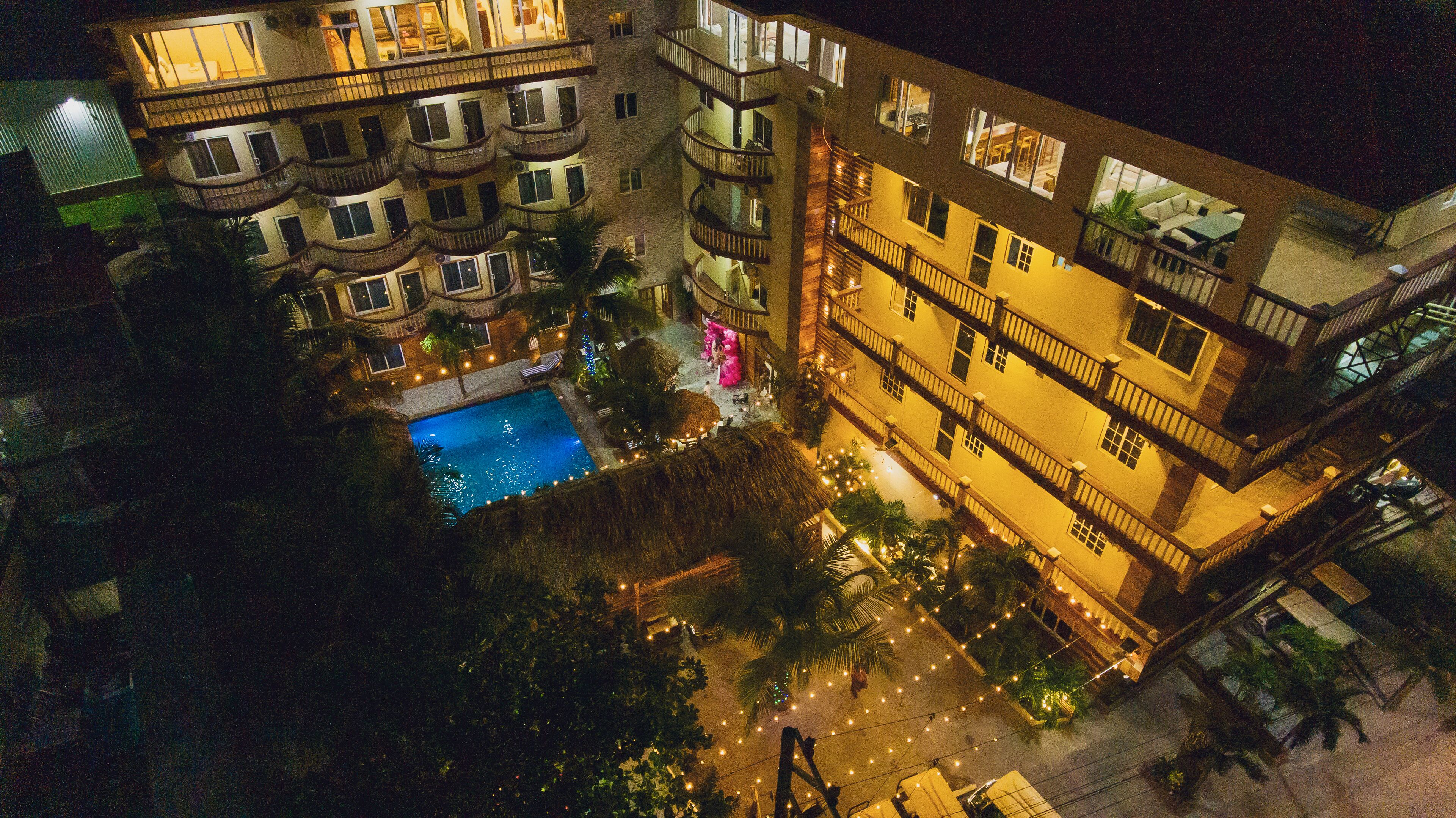 Façade de l’hébergement