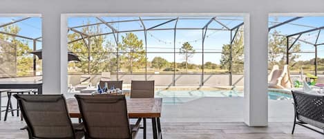 Piscine chauffée