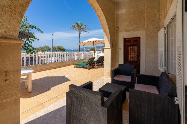 Terrace/patio - Migjorn - 10 metres away from the beach (Palma)