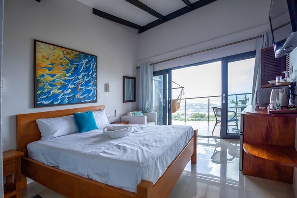 Habitación panorámica | 1 habitación, tabla de planchar con plancha y wifi gratis 