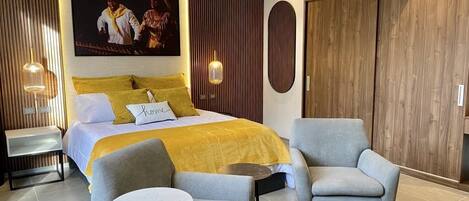 1 Schlafzimmer, Bügeleisen/Bügelbrett, kostenloses WLAN, Bettwäsche