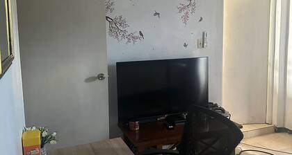 The property is located 10 minutes away from the city center.