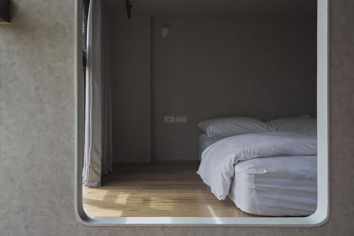 Basic Shared Dormitory, 1 Double Bed | Free WiFi, bed sheets
