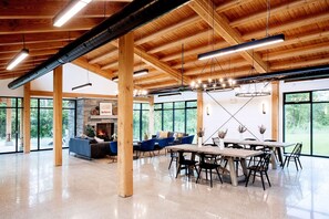 Interior - 1 minute from Blue Mountain Village New Chalet (Pool Hot Tub Fireplace Sauna) (blue mountain)