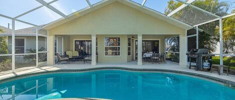 Una piscina climatizada