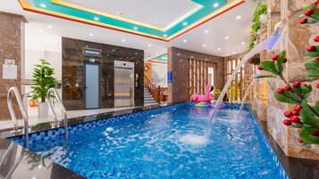 Royal Villa, Multiple Bedrooms, Private Pool | Indoor pool