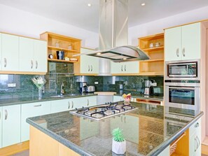 Microwave, oven, dishwasher, highchair