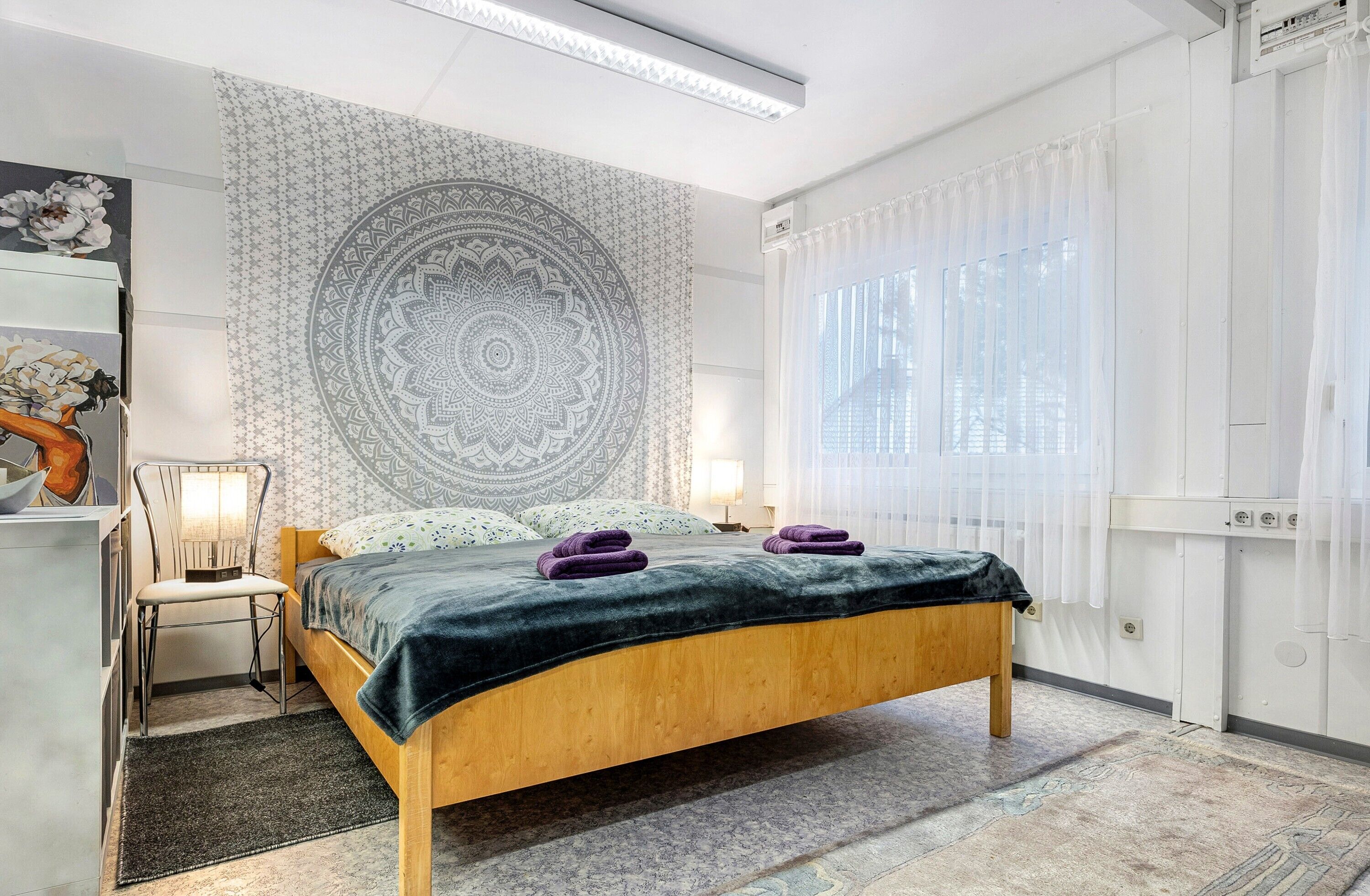 1 Schlafzimmer, Bügeleisen/Bügelbrett, kostenloses WLAN, Bettwäsche