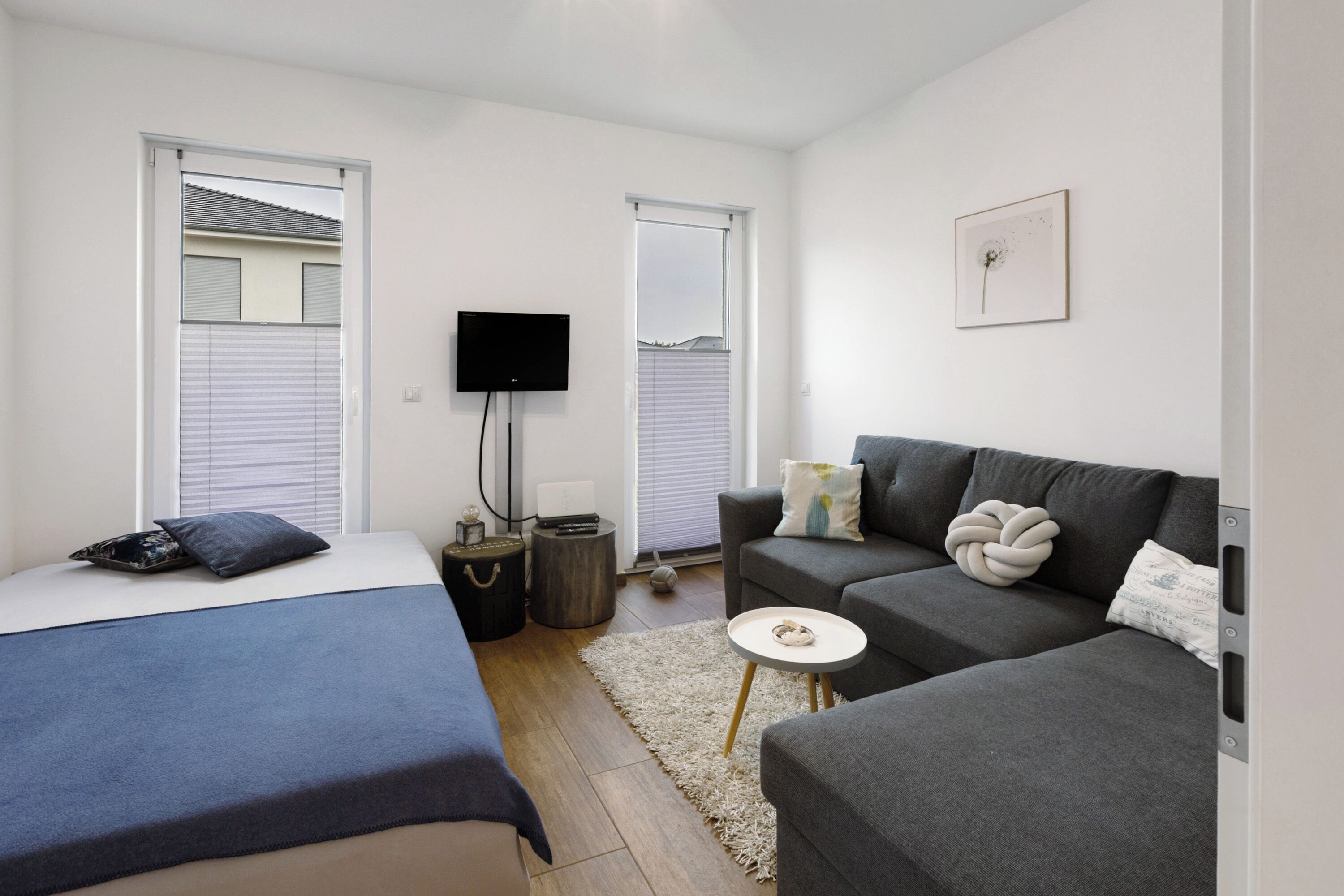 2 habitaciones, tabla de planchar con plancha y wifi gratis 