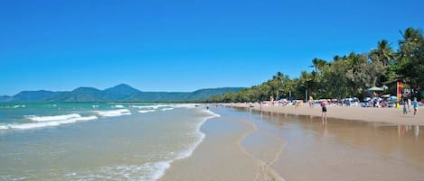 Beach nearby, beach towels