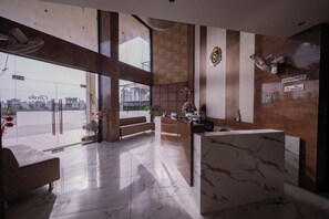 Zona de estar del vestíbulo