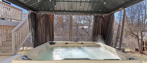 Bañera de hidromasaje exterior