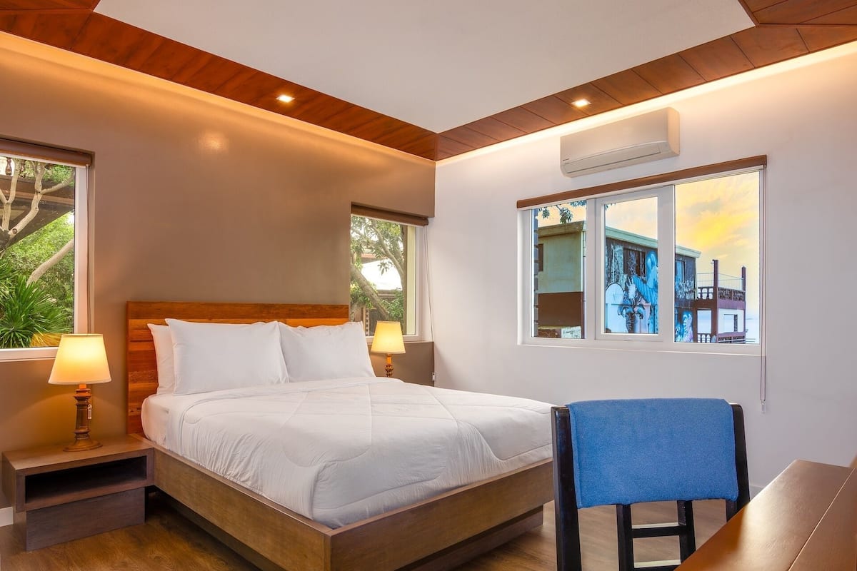 Suíte panorâmica | 1 quarto, roupas de cama premium, camas Tempur-Pedic, frigobar