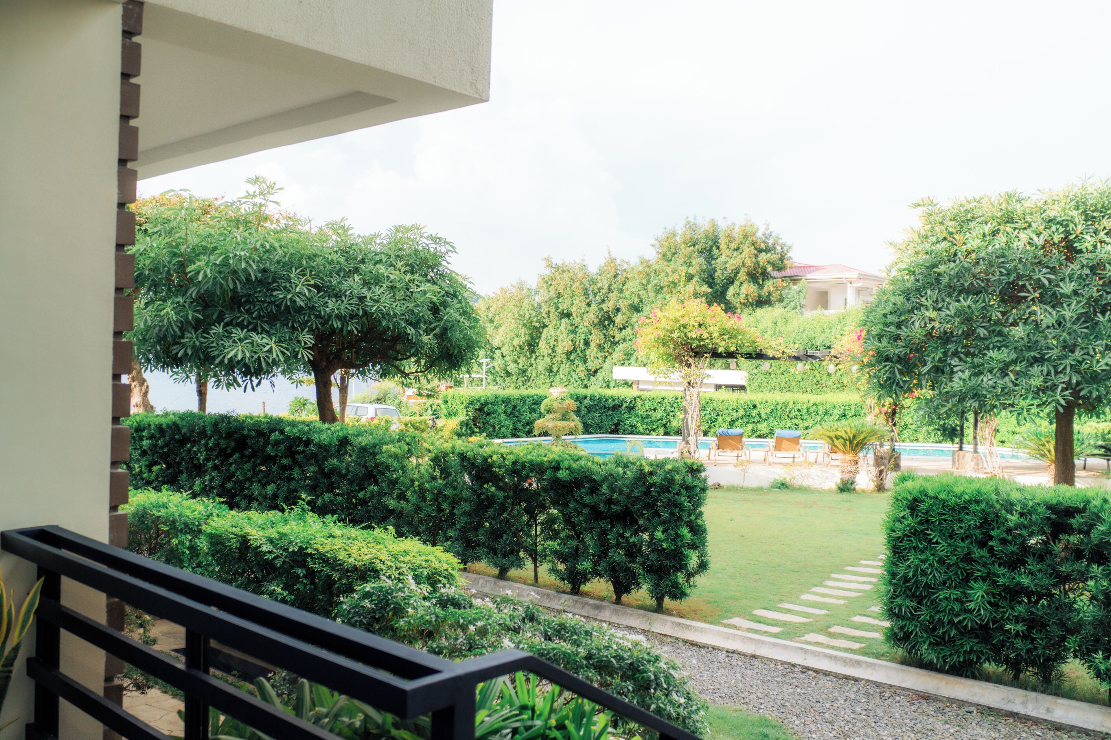 Vista al jardín