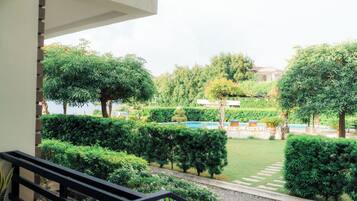 Vista al jardín