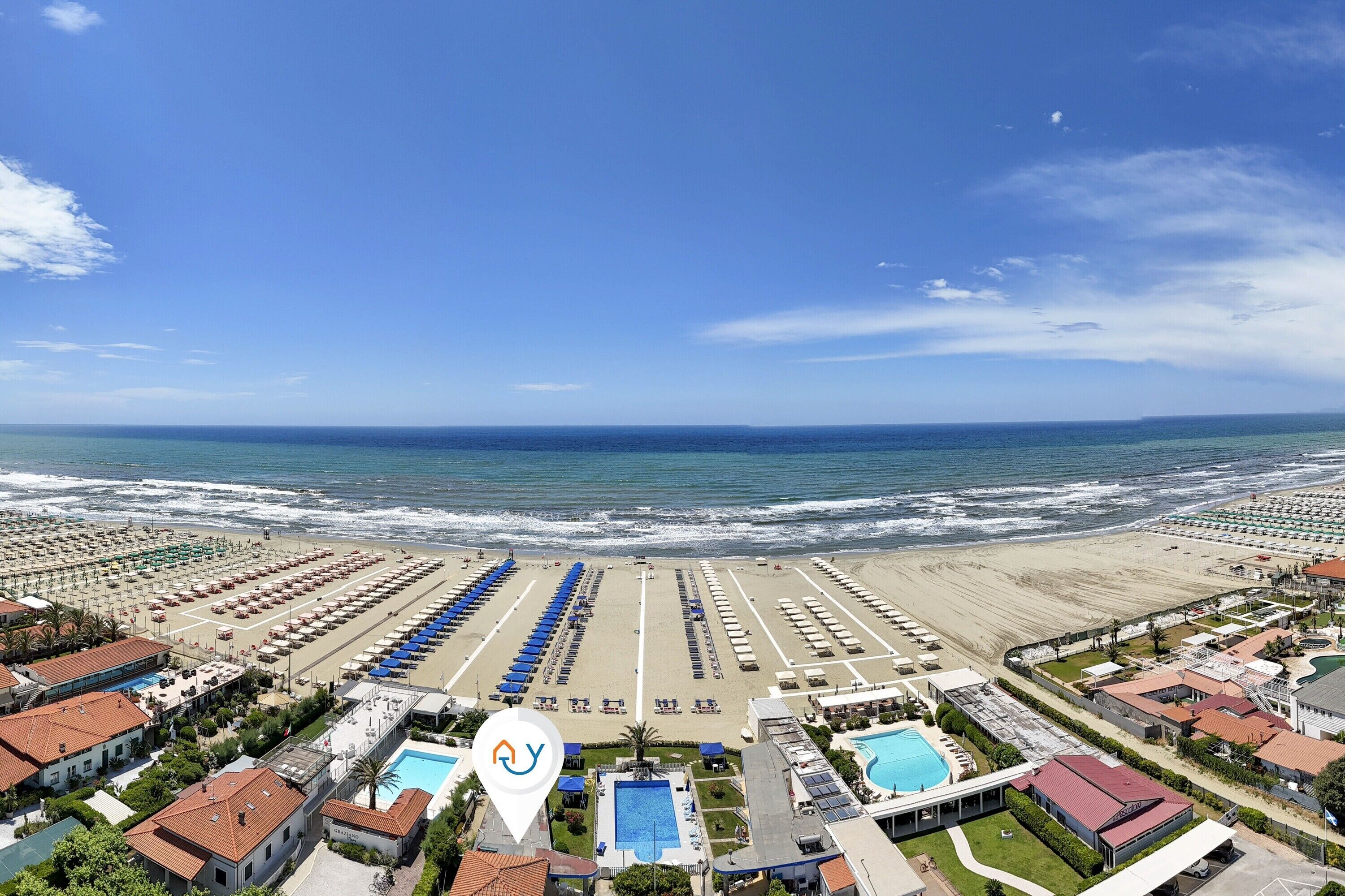 家庭公寓, 多间卧室, 临海 (La Casina Del Pescatore On the Beach) | 海滩 | 在海滩