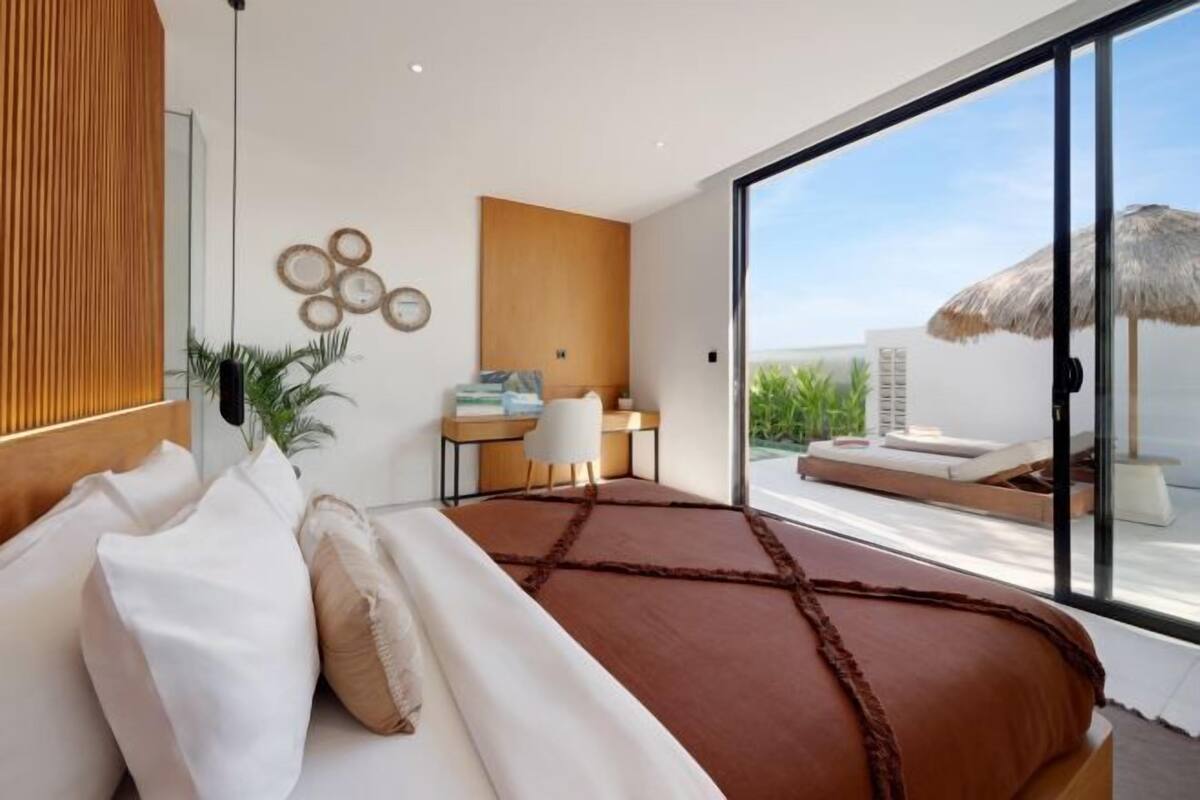 3 habitaciones y caja de seguridad en la habitación