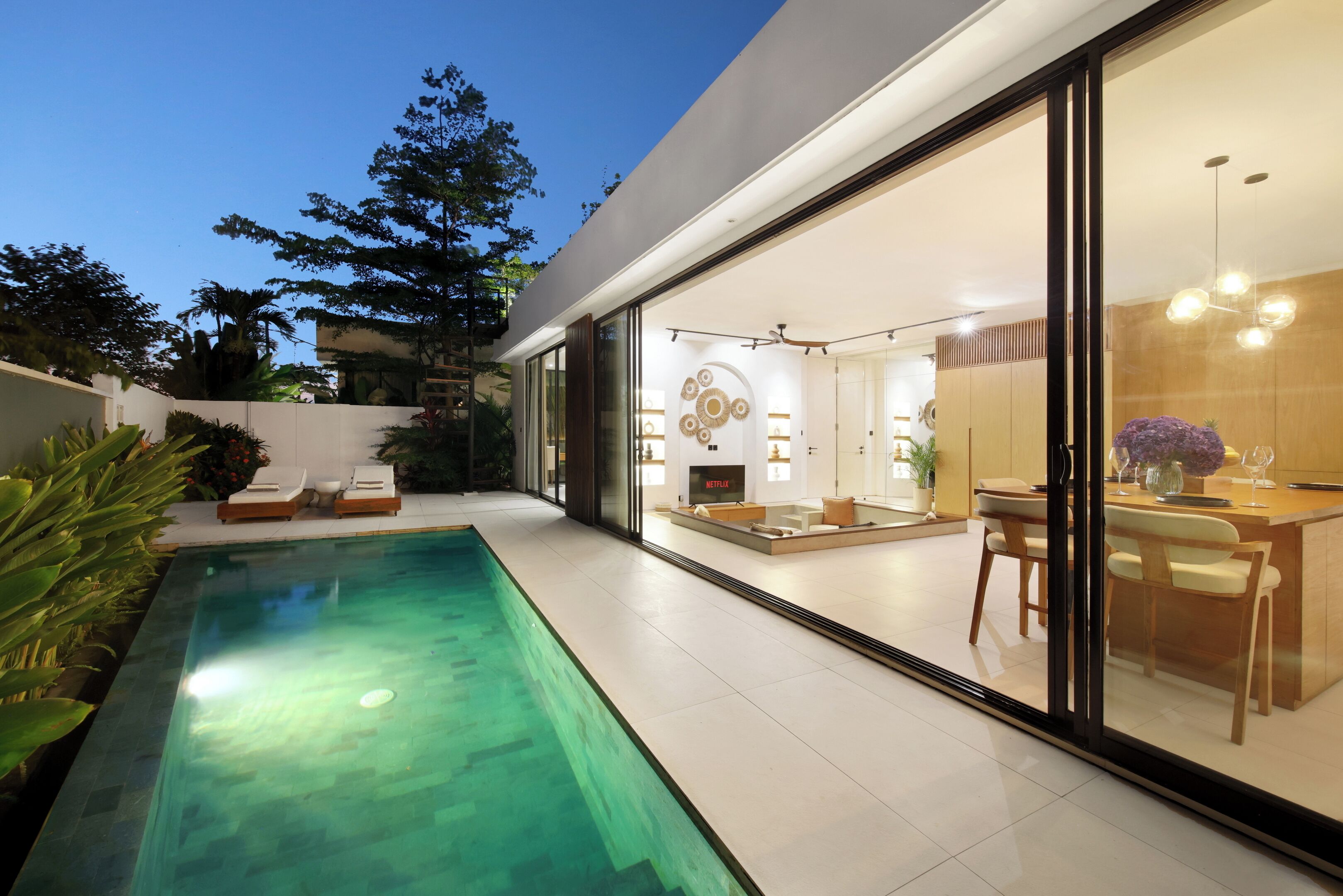 2 piscinas al aire libre