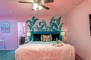 Desk, iron/ironing board, travel crib, free WiFi