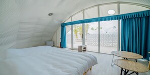 Telt, ikke-røyk (Superior Dome,OutsideHotTub,FreeWi-fi) | 1 soverom og wi-fi (inkludert)