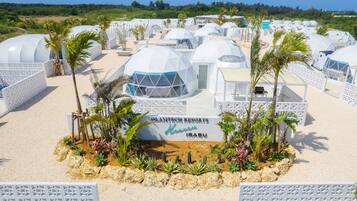 Entrada de la propiedad