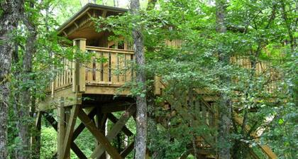 Gßte Cabane Perchée Jurassic, unique en France, Atypique, Insolite!