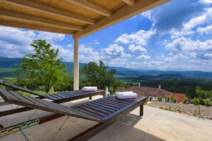 Terrace/patio - Villa Lapis (Buzet)