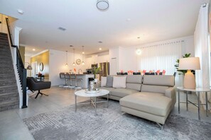 TV, DVD player, stereo, offices