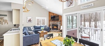 Sleek 2BR Kettlebrook Condo with Fireplace, Ski-in/Ski-out