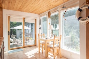 Dining - Beautiful, private & spacious, great location, large outdoor stone patio! (Wellfleet)