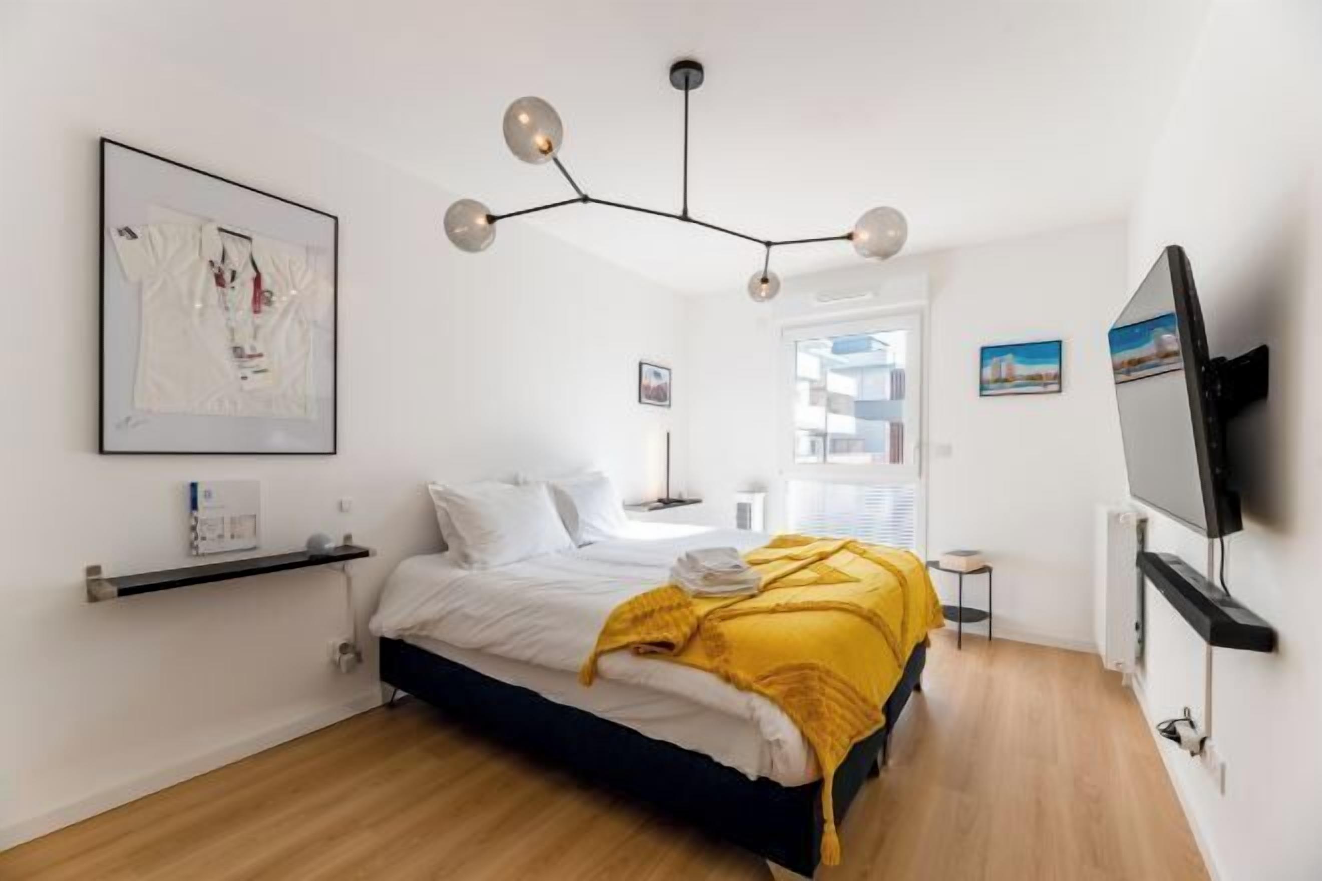 2 soverom, sengetøy i egyptisk bomull og sengetøy av topp kvalitet