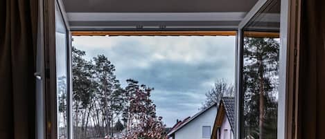Doppel- oder Zweibettzimmer | Ausblick vom Zimmer