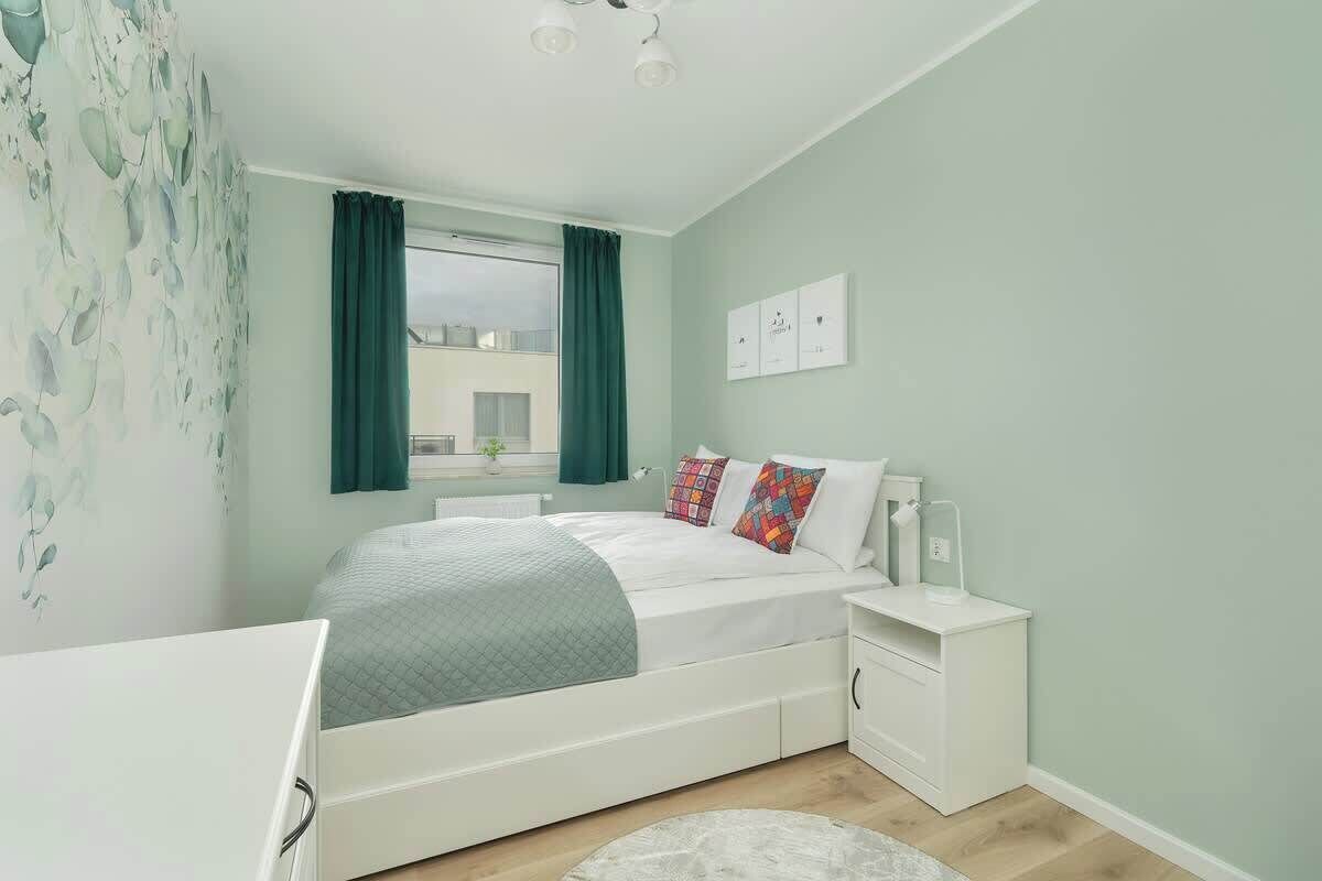 2 slaapkamers, een strijkplank/strijkijzer, wifi, beddengoed