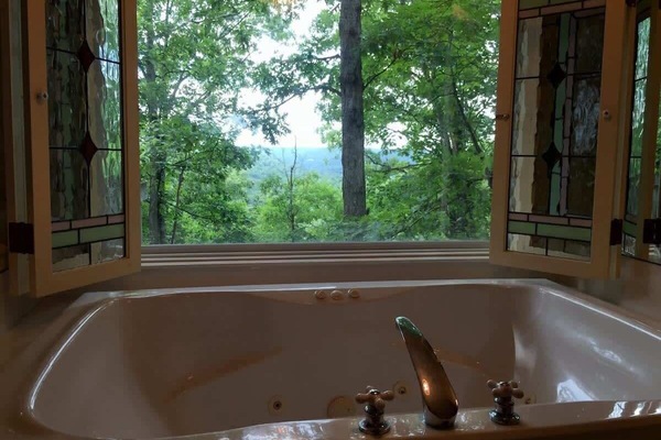 Spa Tub for Two with Amazing Views