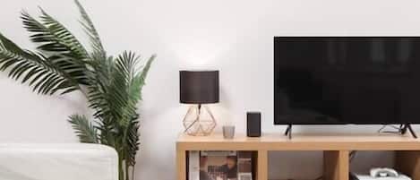 TV, video games, books, offices
