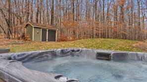 Idromassaggio all'aperto