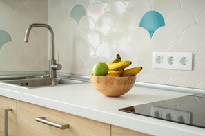 Fridge, microwave, oven, coffee/tea maker - Delmar Lanzarote - Punta Mujeres (Punta Mujeres)