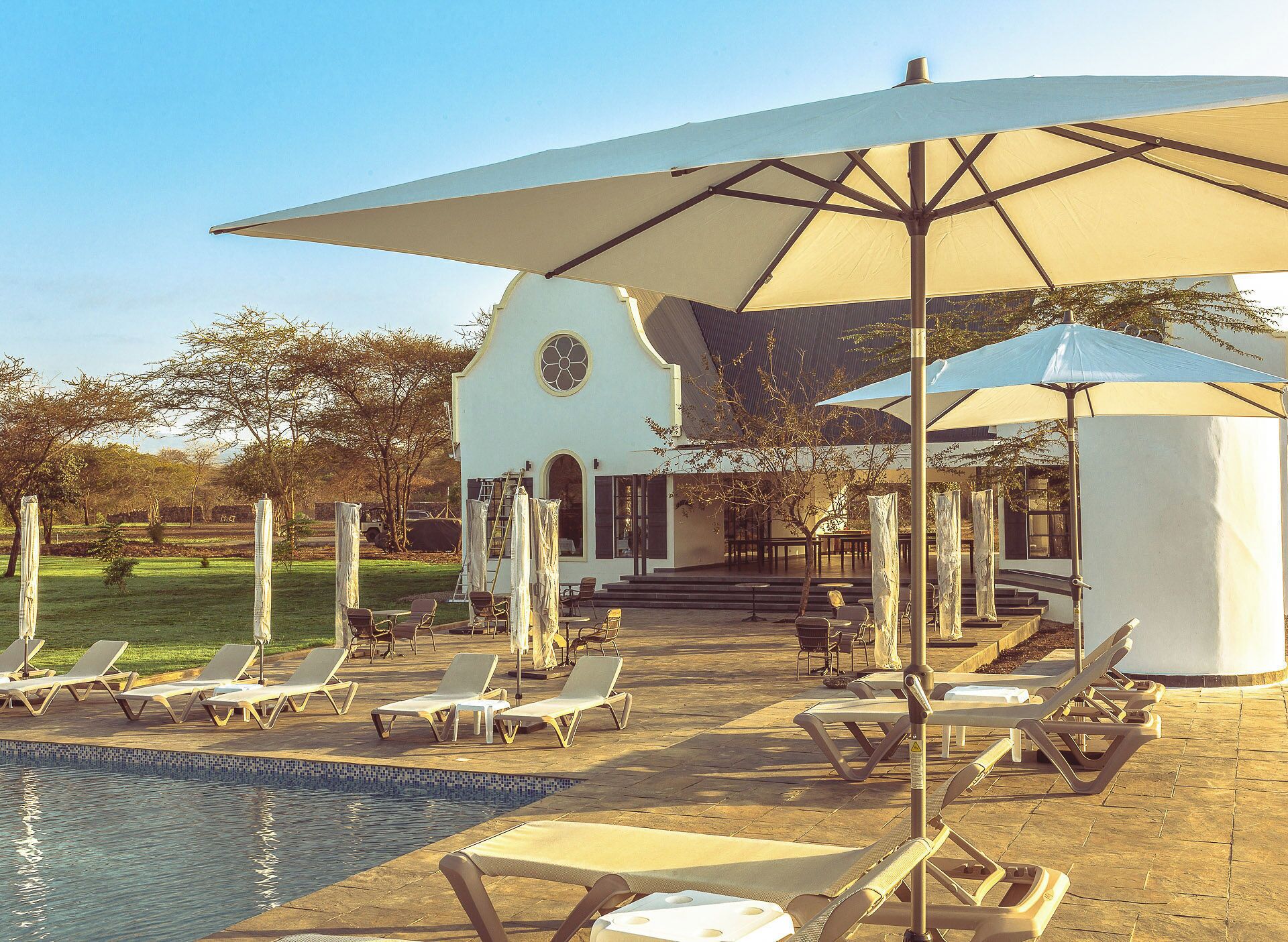 Outdoor pool