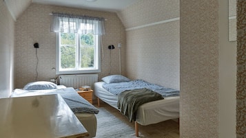 2 slaapkamers, beddengoed